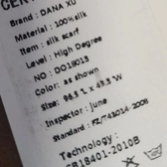 Dana Xu 100 Silk Extra Large Body Scarf Wrap Blue Purple NWT - Picture 6 of 8